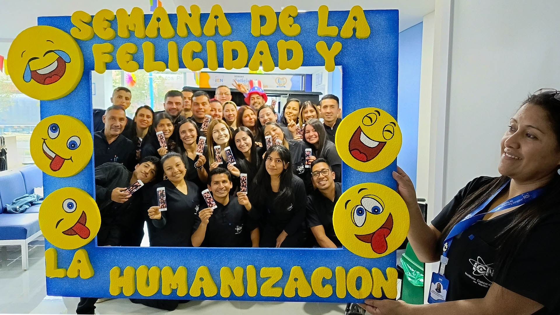 Celebración de la Semana de la Felicidad y la Humanización: momentos que tocan el corazón.